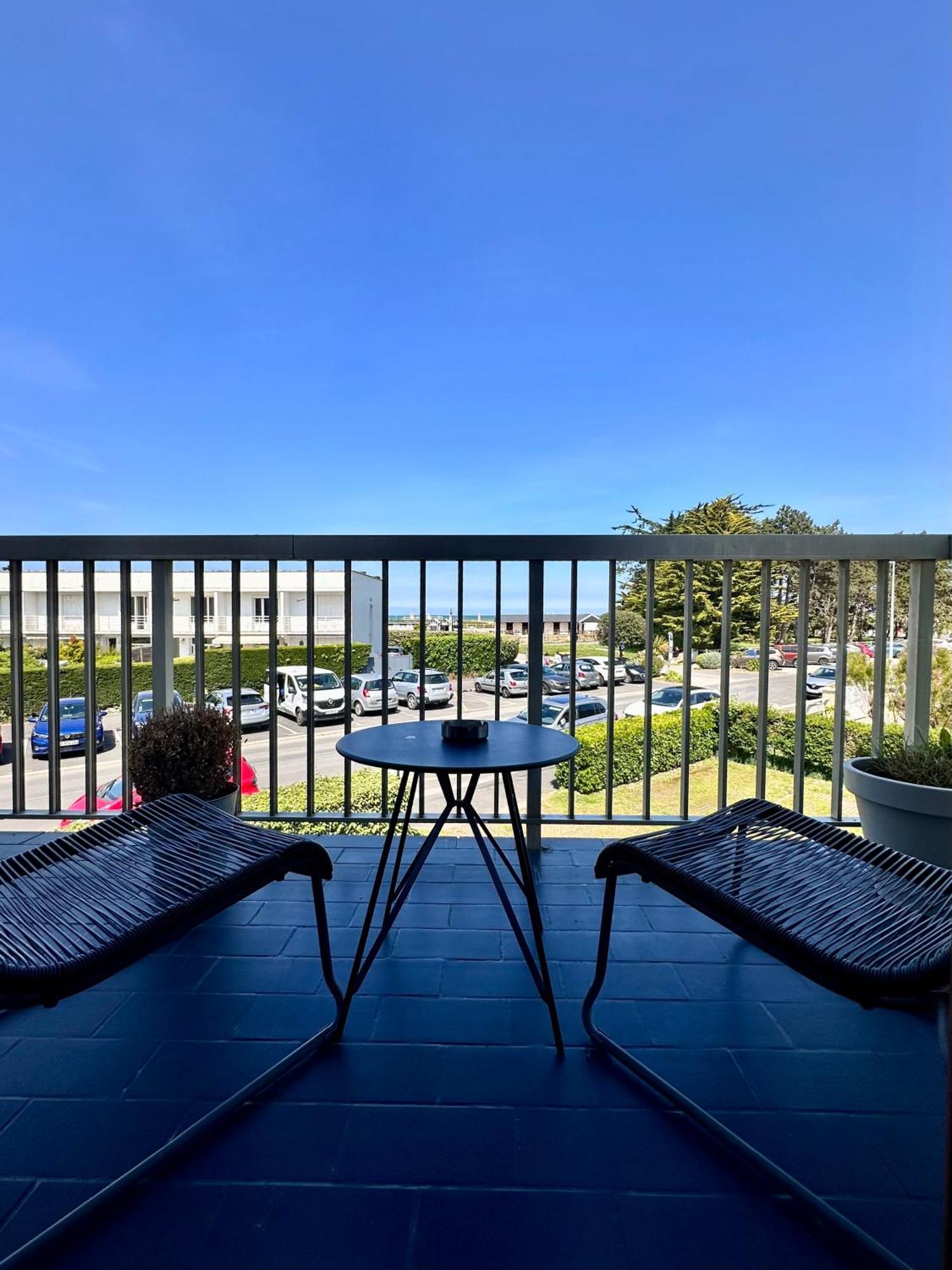Le Luxe & Votre Vue Mer A Ouistreham Riva Bella Экстерьер фото